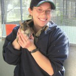 Lindsey King with bandicoot