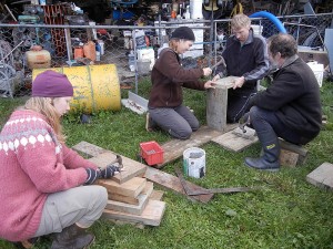 Making penguin houses