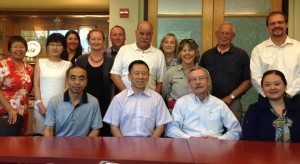 A delegation from the Sichuan Forestry Administration and China Wildlife Conservation Association met with members of our staff.