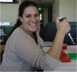 We were given the opportunity to become biologists. We completed a module Mrs. Reinbold designed that required us to identify the genders of certain condors using their DNA. Isabella showed off her new skills in using a microscopic pipette as she practiced pipetting with different food dyes. After a couple practice rounds, we were eventually able to graduate to pipetting samples of condor DNA, primers, and polymerase.